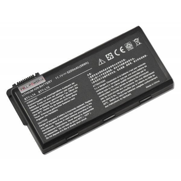 Bateria do laptopa MSI CR500 5200mAh Li-ion 11,1V ogniwa SAMSUNG