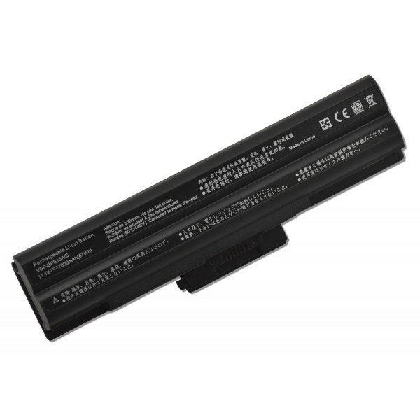 Bateria do laptopa Sony Vaio VGN-FW11 7800mAh Li-ion 10,8V ogniwa SAMSUNG