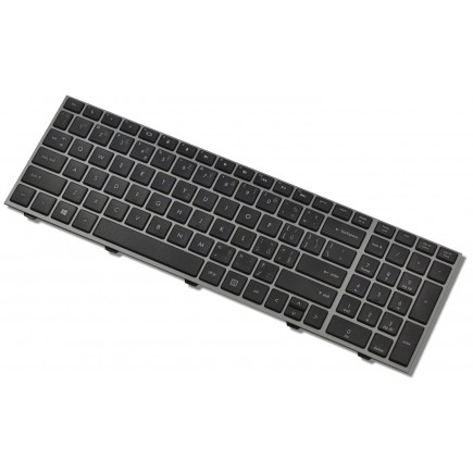 Klawiatura do laptopa HP Probook 4540s czeska czarna z ramką