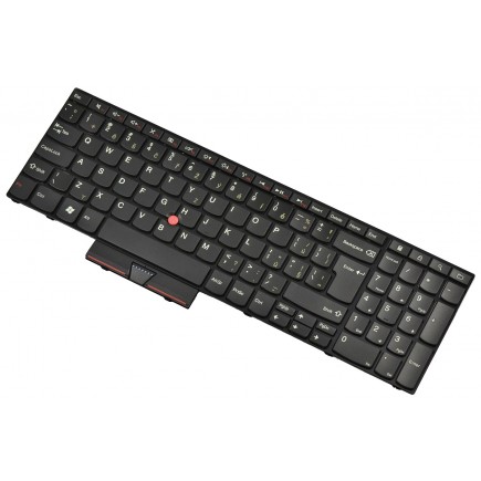 Klawiatura do laptopa IBM Lenovo ThinkPad Edge E520 1143-3DU czeska czarna 
