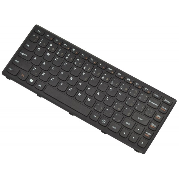 Klawiatura do laptopa Lenovo 25208735 czeska czarna z ramką