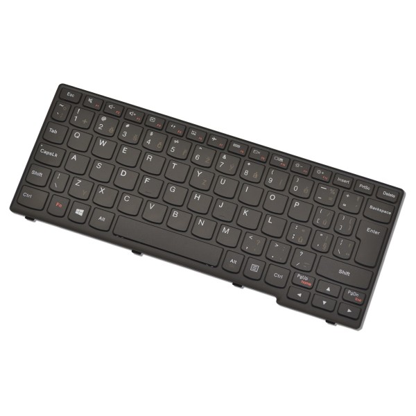 Klawiatura do laptopa IBM Lenovo Ideapad czeska czarna 