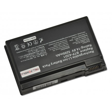 Bateria do laptopa Acer Aspire 5020LCi 5200mAh Li-ion 14,8V ogniwa SAMSUNG