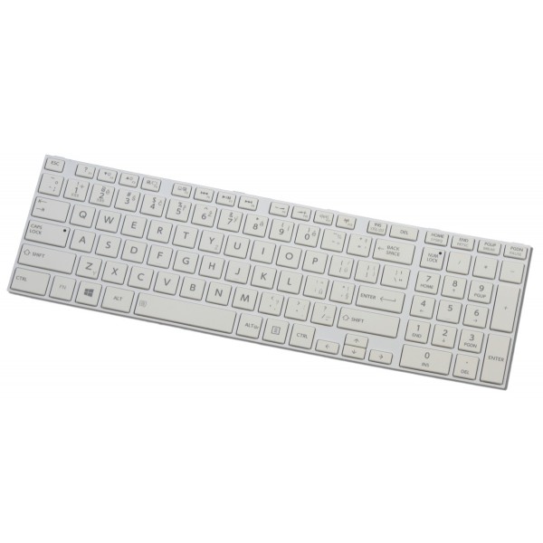 Klawiatura do laptopa Toshiba Satellite C50-A-1JM czeska biała
