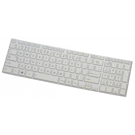 Klawiatura do laptopa Toshiba SATELLITE C55-A-142 czeska biała