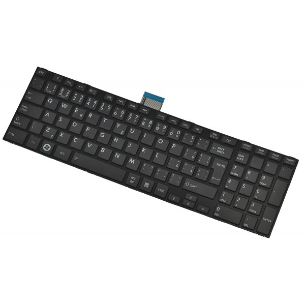 Klawiatura do laptopa Toshiba SATELLITE C850-175 czeska czarna 