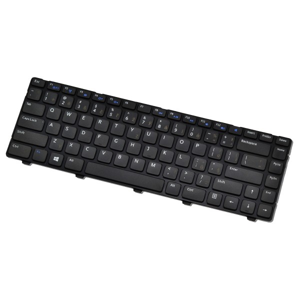 Klawiatura do laptopa Dell Inspiron 14 3437 czeska czarna 