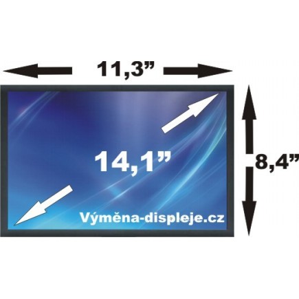 Asus A3E matryca do laptopa 14,1“ 30pin CCFL - świecąca