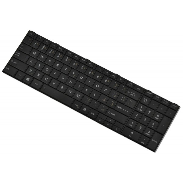 Klawiatura do laptopa Toshiba Satellite C55-A -1RM czeska czarna
