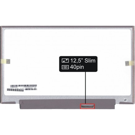LP125WH2(TL)(D1) matryca do laptopa 12,5“ LED 40pin Slim - świecąca