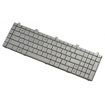 Klawiatura do laptopa ASUS N75SL czeska srebrna