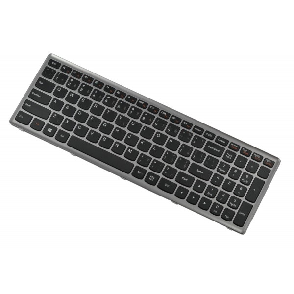 Klawiatura do laptopa Lenovo IdeaPad Z710 czeska srebrna