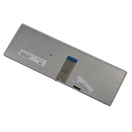 Klawiatura do laptopa Lenovo IdeaPad Z710 czeska srebrna