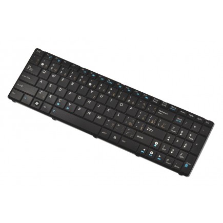 Klawiatura do laptopa ASUS X70I czeska czarna