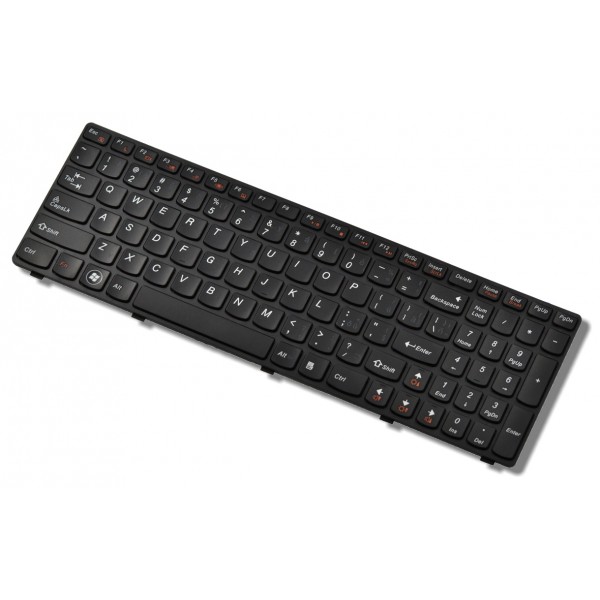 Klawiatura do laptopa Lenovo 25-203122 CZ/SK czarna 