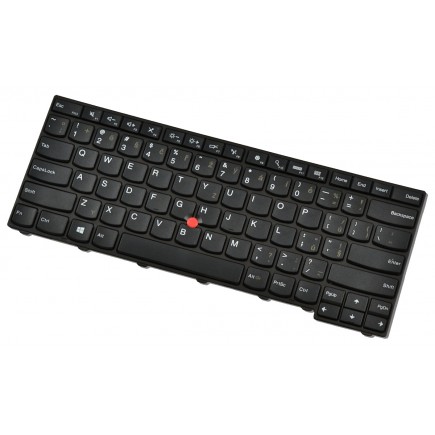 Klawiatura do laptopa Lenovo ThinkPad T450 czeska czarna 