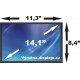 HP Compaq NC6220 matryca do laptopa 14,1“ 30pin CCFL - świecąca