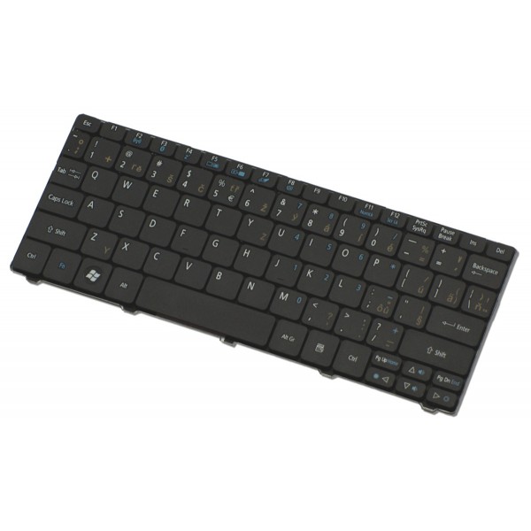 Klawiatura do laptopa Acer ASPIRE ONE D257-1638 czeska czarna 