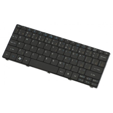 Klawiatura do laptopa Acer ASPIRE ONE D257-1671 czeska czarna 