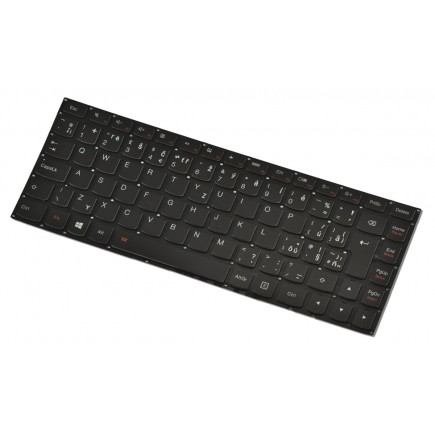 Klawiatura do laptopa Lenovo Ideapad Yoga 3 14 słowacki czarna podświetlany