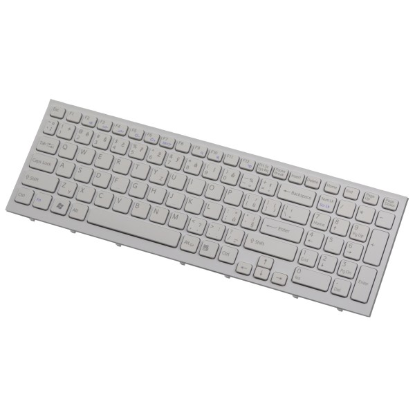 Klawiatura do laptopa Sony Vaio VPCEB2A4E czeska biała