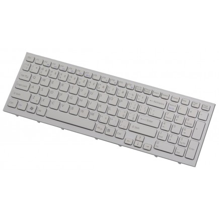 Klawiatura do laptopa Sony Vaio VPCEB3C5E czeska biała