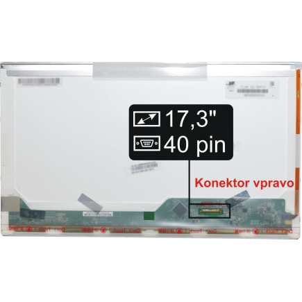 Sony Vaio SVE171C11M matryca do laptopa 17,3“ 40pin HD+ LED - świecąca