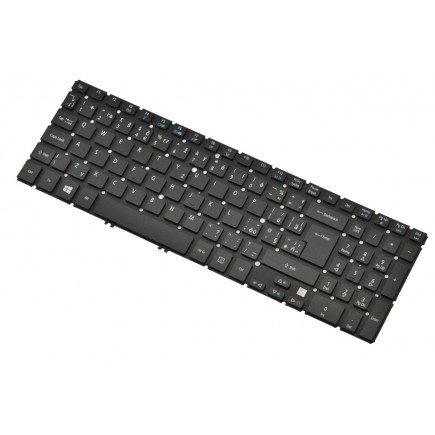 Klawiatura do laptopa Acer Aspire M3-MA50  czeska czarna podświetlana