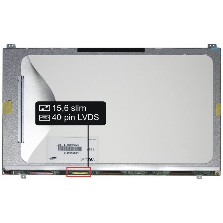 Samsung NP300V5A-S06 matryca do laptopa 15,6“ 40pin HD LED Slim Mini - Matowa