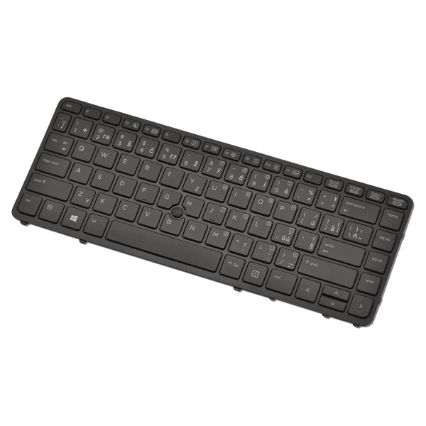 Klawiatura do laptopa HP EliteBook 840 G1 CZ/SK czarna podświetlana