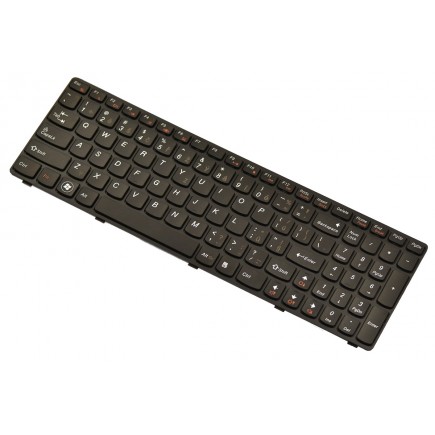 Klawiatura do laptopa IBM LENOVO IDEAPAD Y570N czeska czarna