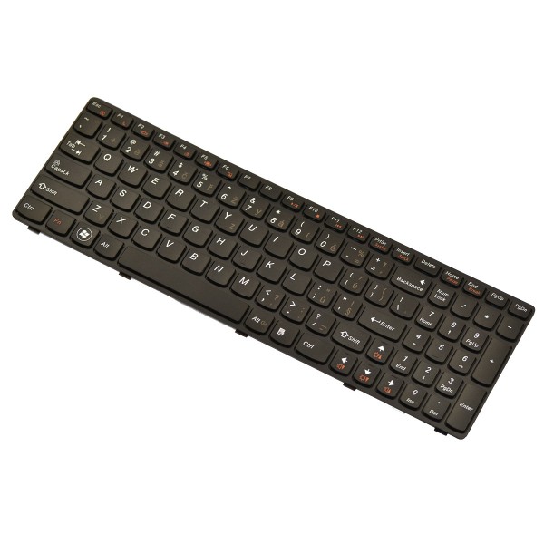 Klawiatura do laptopa IBM LENOVO IDEAPAD Y570A czeska czarna