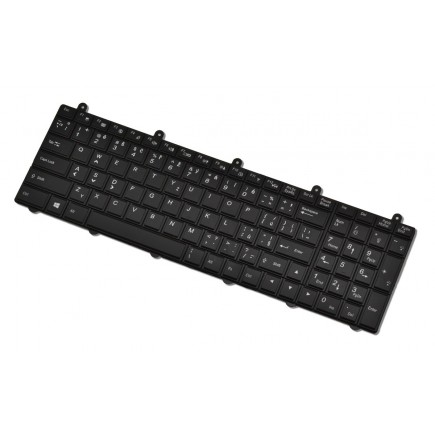 Klawiatura do laptopa MSI kompatibilní V132150AK1 CZ/SK czarna podświetlana