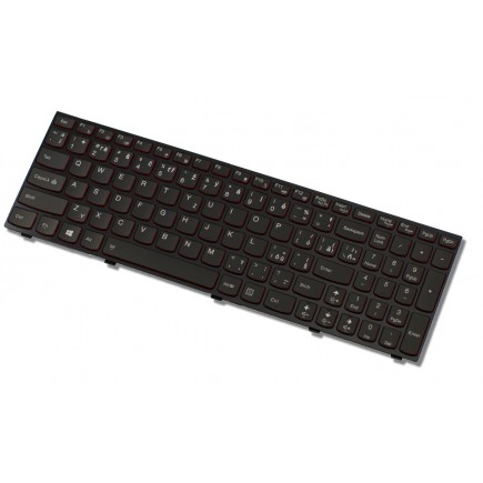 Klawiatura do laptopa Lenovo 25205451 czeska czarna podświetlana