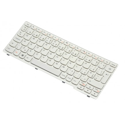 Klawiatura do laptopa Lenovo IdeaPad S110 czeska biała