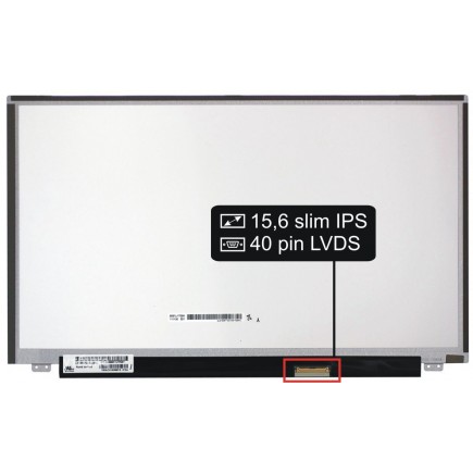 Acer ChromeBook 15 CB515-1HT-P58C matryca do laptopa 15,6“ 40pin Full HD LED Slim IPS - Matowa