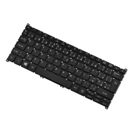Klawiatura do laptopa Acer Aspire E11 czeska czarna podświetlana