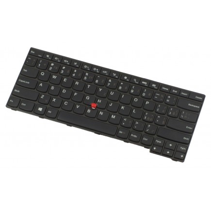 Klawiatura do laptopa Lenovo Thinkpad E450c czeska czarna 