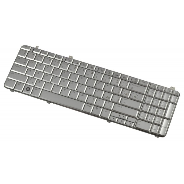 Klawiatura do laptopa HP Pavilion DV6-1000 czeska srebrna