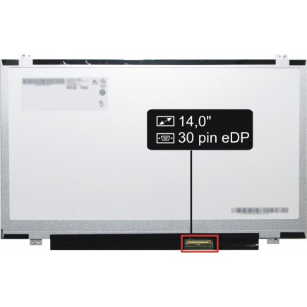 Acer TravelMate TMP648-G3-M-723A matryca do laptopa 14“ 30pin eDP HD LED SlimTB - Matowa