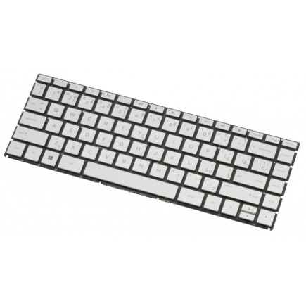 Klawiatura do laptopa HP Pavilion X360 14-BA CZ / SK srebrna