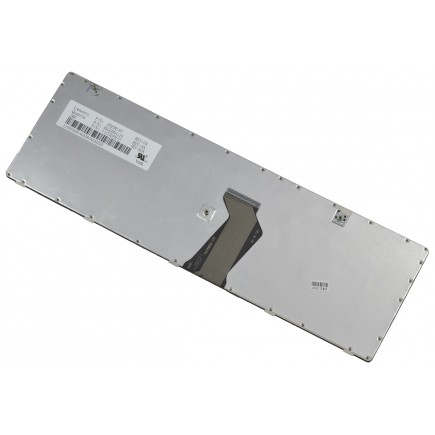Klawiatura do laptopa IBM Lenovo Ideapad G580 czeska czarna fioletowa ramka