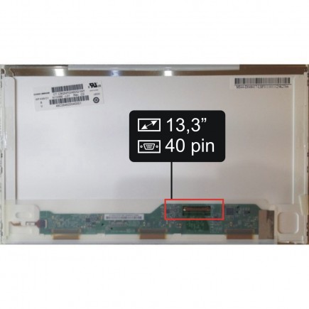 TOSHIBA SATELLITE PRO L735D matryca do laptopa 13,3“ 40pin HD LED - świecąca