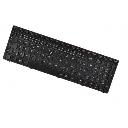 Klawiatura do laptopa IBM Lenovo Ideapad G580A czeska czarna 