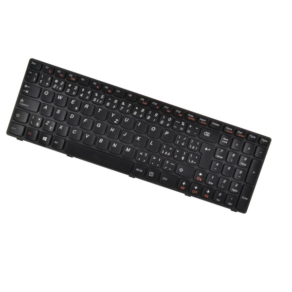 Klawiatura do laptopa IBM Lenovo Ideapad G580A czeska czarna 