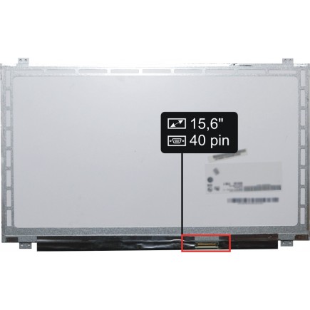 HP Compaq ENVY 15-J001SG matryca do laptopa 15,6“ 40pin Full HD LED Slim - świecąca