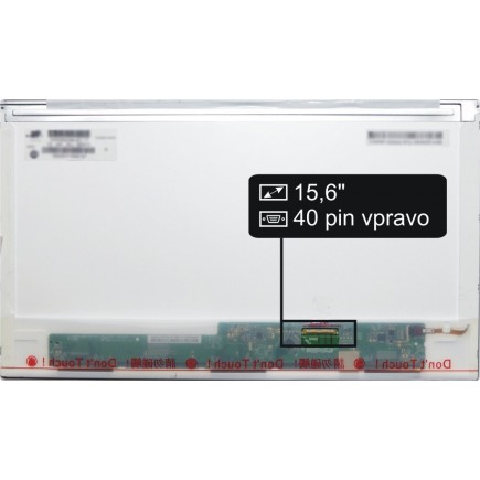 HP Compaq PRESARIO CQ61-210ER matryca do laptopa 15,6“ 40pin w prawo HD LED - świecąca 