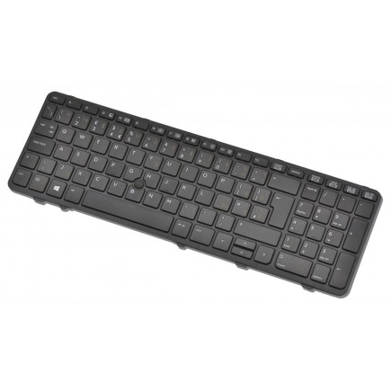 Klawiatura do laptopa HP Compaq PROBOOK 650 G1 (F2R87UT) CZ/SK czarna z ramą