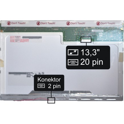 Sony Vaio PCG-6L1L matryca do laptopa 13,3“ 20pin WXGA CCFL - świecąca