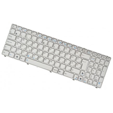Klawiatura do laptopa Asus N61VG HU biały